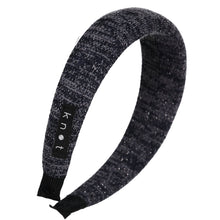 Load image into Gallery viewer, SWEATER KNIT HEADBAND // Midnight Navy - KNOT Hairbands