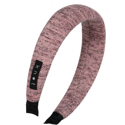 SWEATER KNIT HEADBAND // Blush Glow - KNOT Hairbands