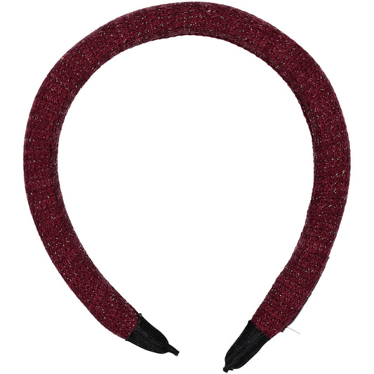 SWEATER KNIT HEADBAND // Burgundy - KNOT Hairbands