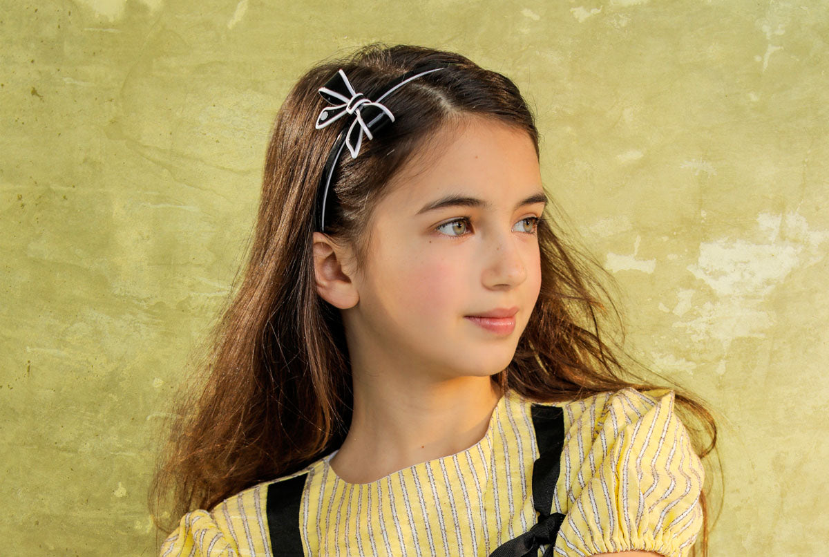 SWEET BOW HEADBAND // Blush - KNOT Hairbands
