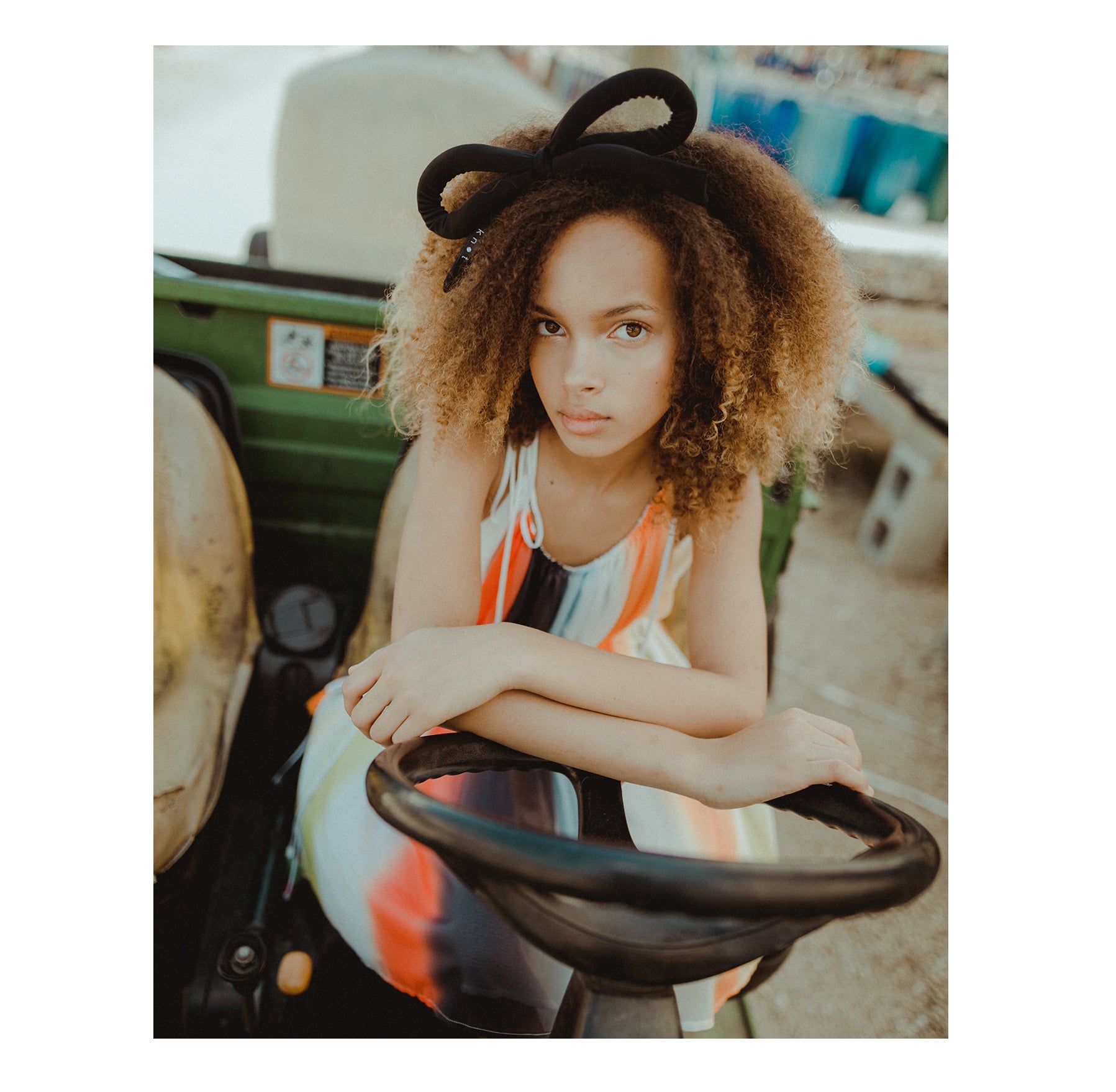 WAVE BOW Headband // Sorbet - KNOT Hairbands