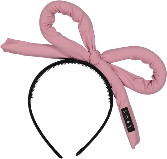 WAVE BOW Headband // Mauve - KNOT Hairbands