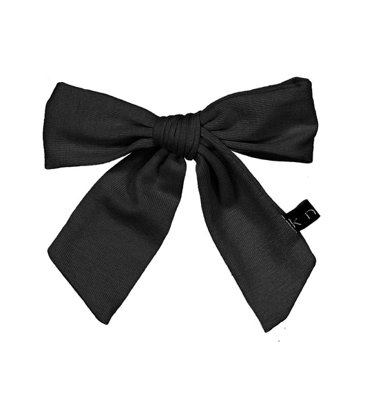 T-SHIRT BOW CLIP - KNOT Hairbands