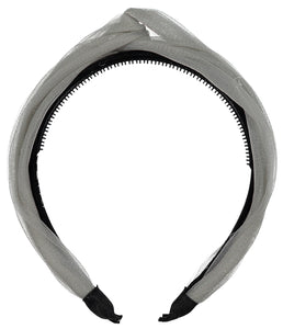Tutu Turban Headband // GREY - KNOT Hairbands