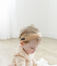 Load image into Gallery viewer, Tutu Turban Band // NUDE - KNOT Hairbands