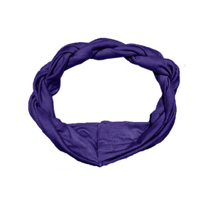 Twist Headwrap // Blueberry - KNOT Hairbands