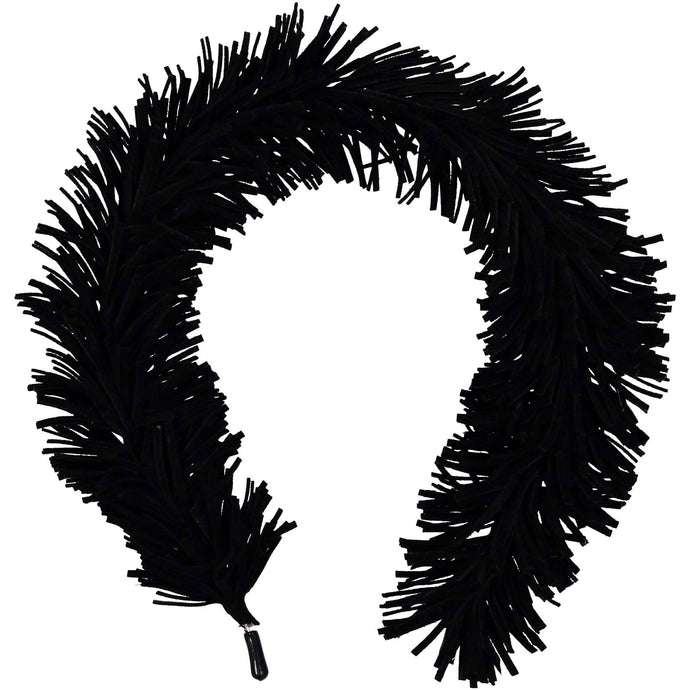TASSEL HEADBAND // Onyx Black - KNOT Hairbands