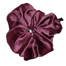 Load image into Gallery viewer, VELVET PUFF SCRUNCHIE - KNOT Hairbands