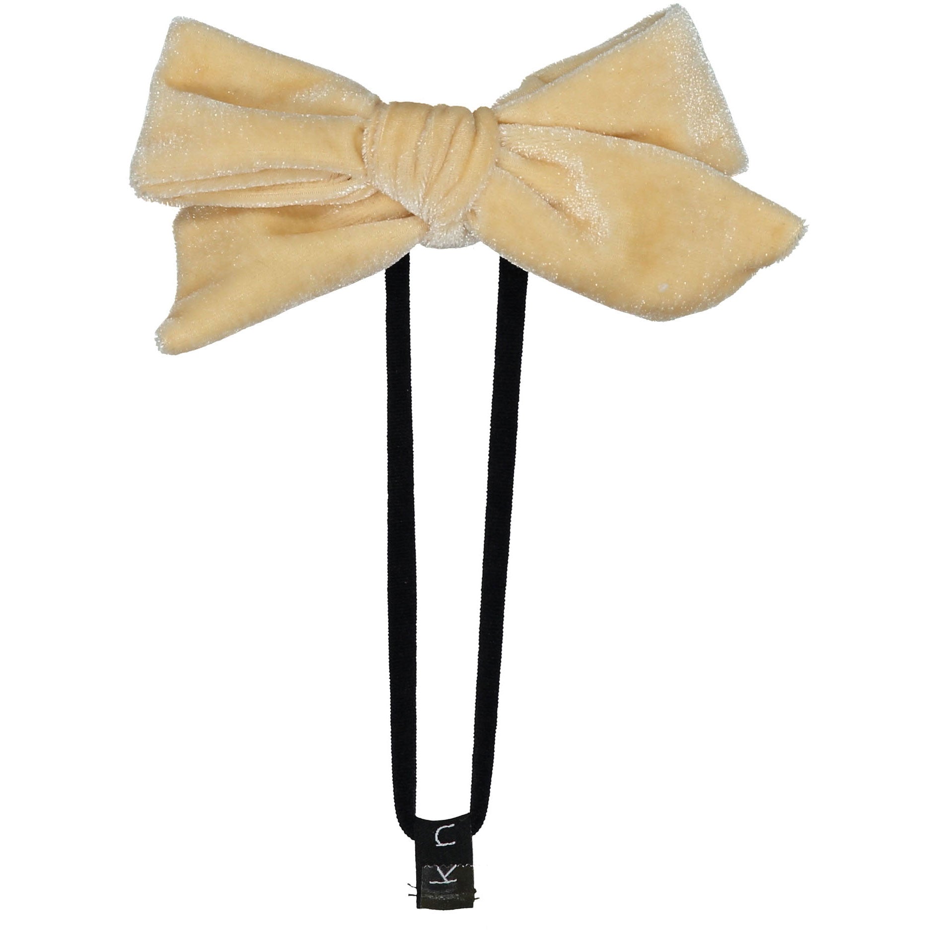 VELVET BOW BAND // Pearl - KNOT Hairbands