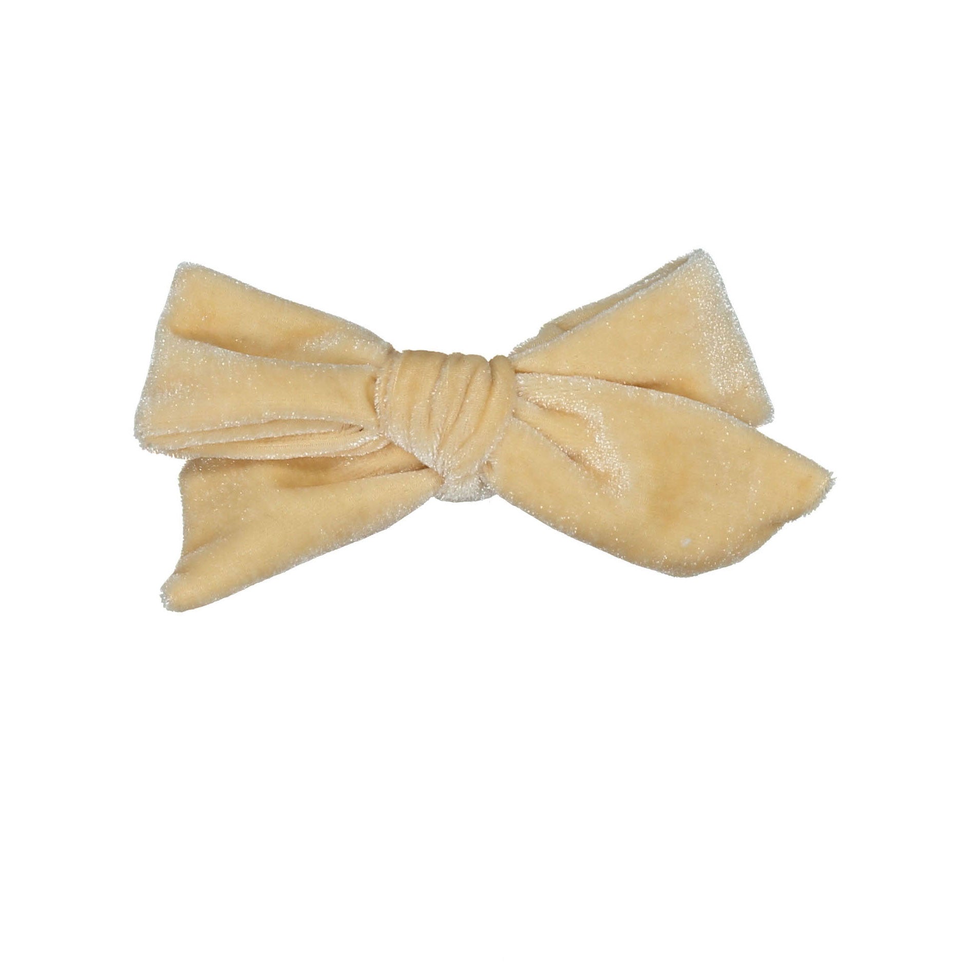 VELVET BOW CLIP // Pearl - KNOT Hairbands