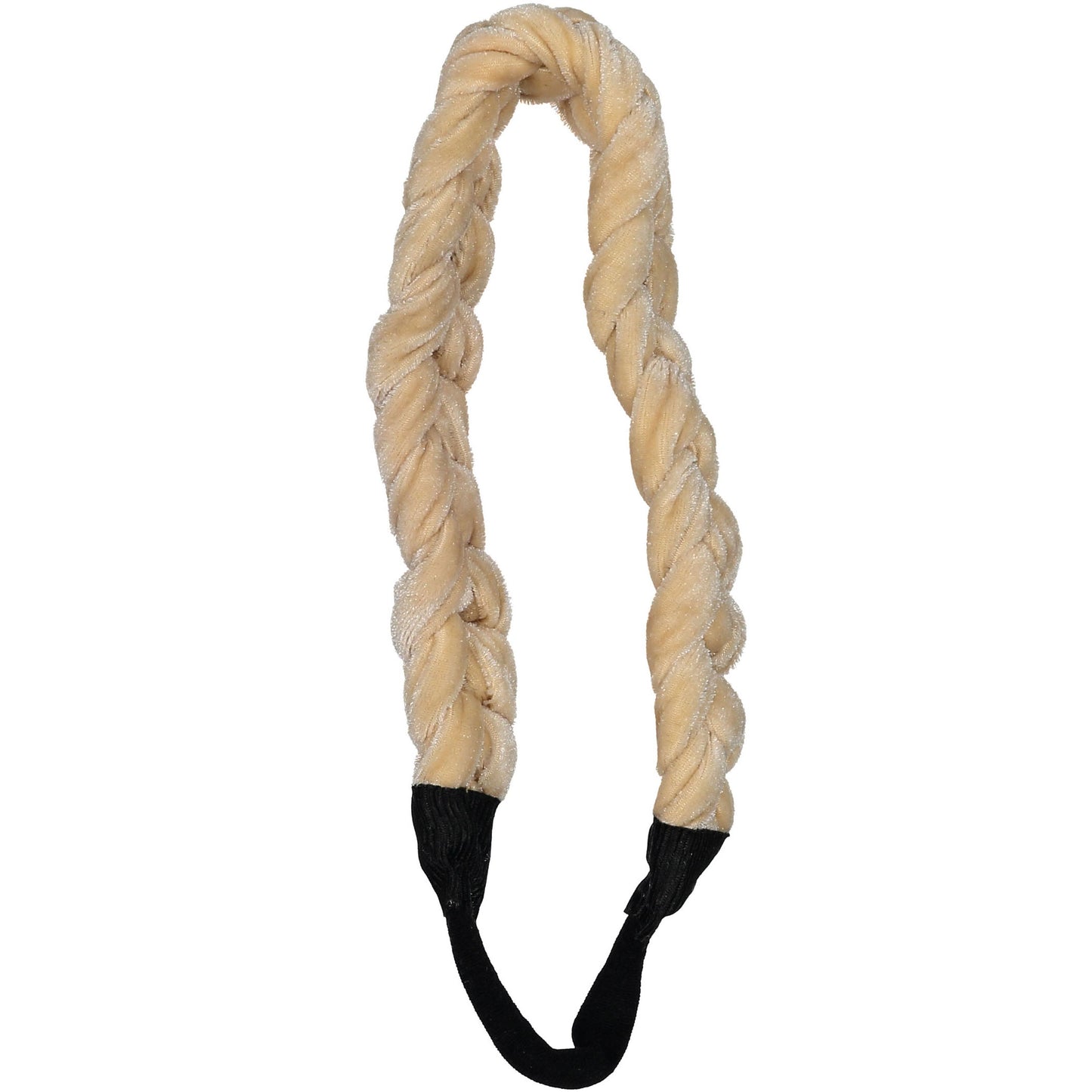 VELVET BRAIDED BAND // Pearl - KNOT Hairbands