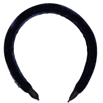 VELVET PILLOW HEADBAND // Midnight Navy - KNOT Hairbands
