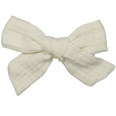 WATERCOLOR PETITE BOW CLIP - KNOT Hairbands