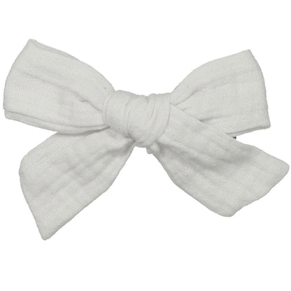 WATERCOLOR PETITE BOW CLIP - KNOT Hairbands