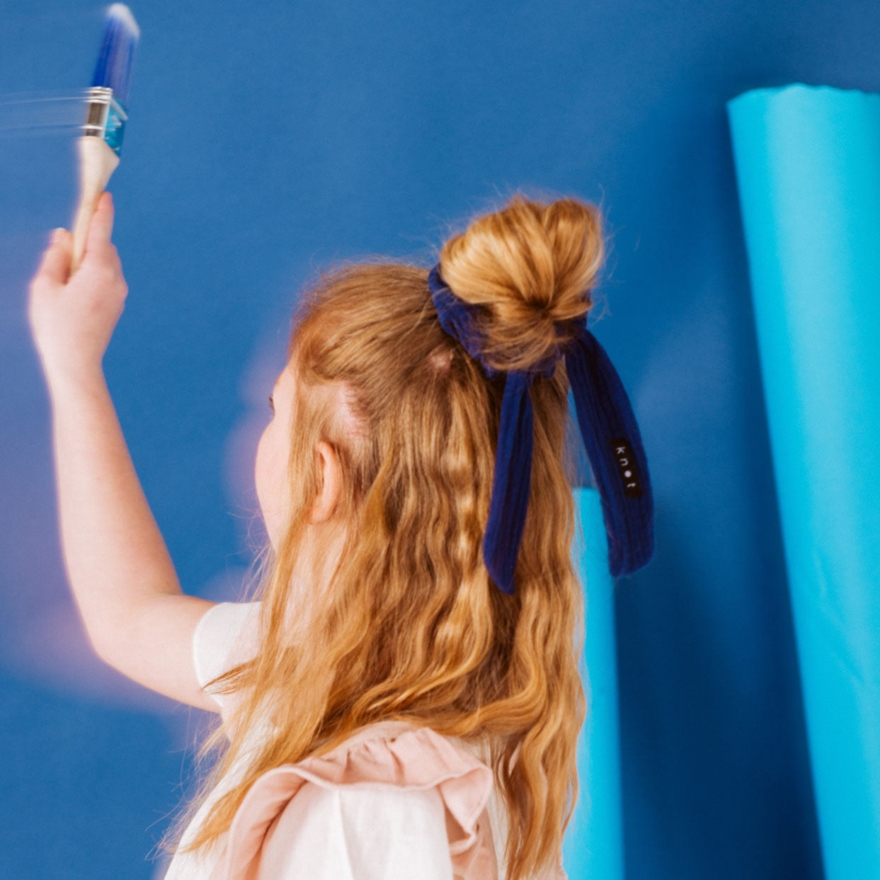 WATERCOLOR SCRUNCHIE - KNOT Hairbands