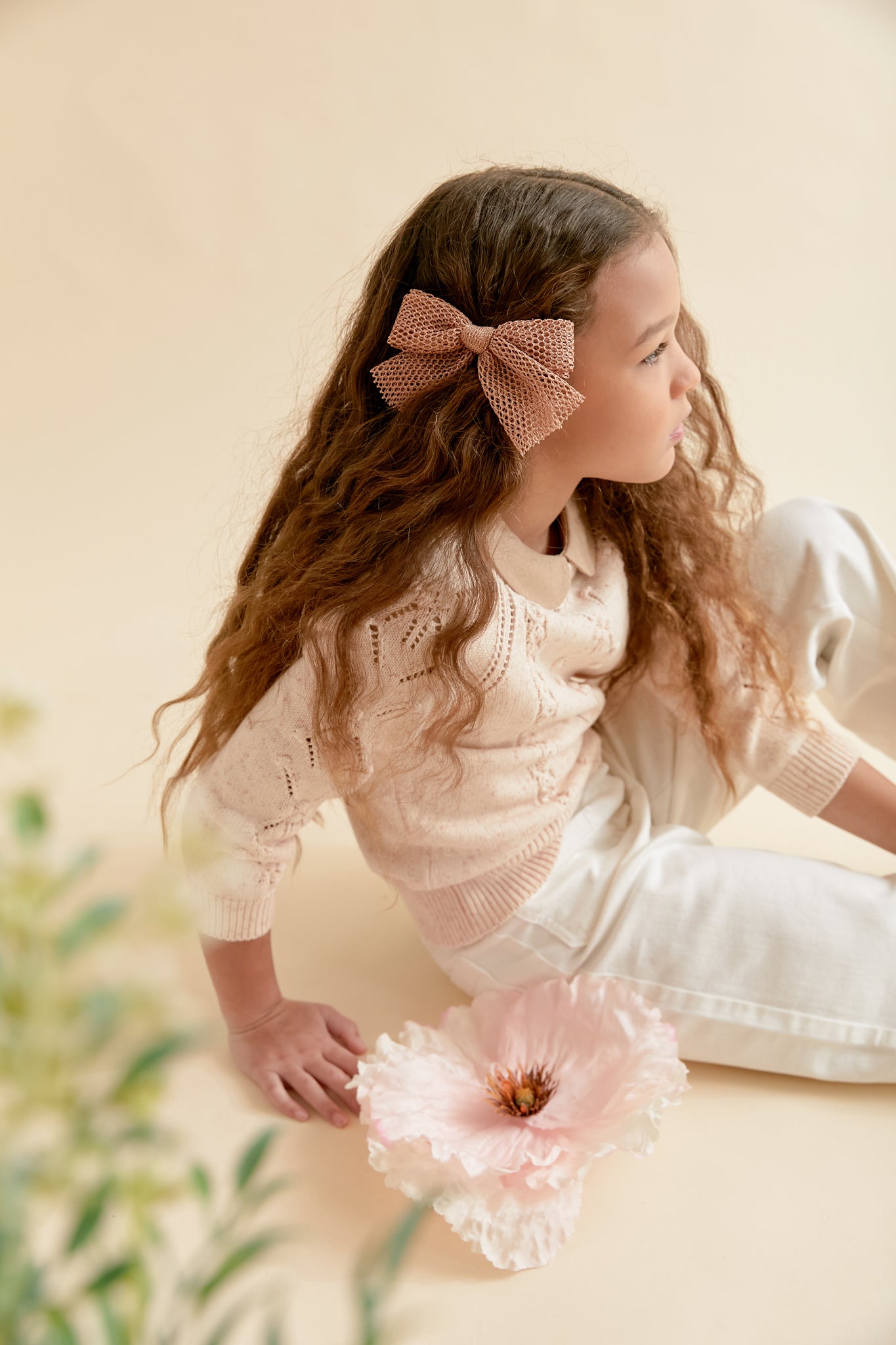 SECRET BOW PETITE CLIP - KNOT Hairbands