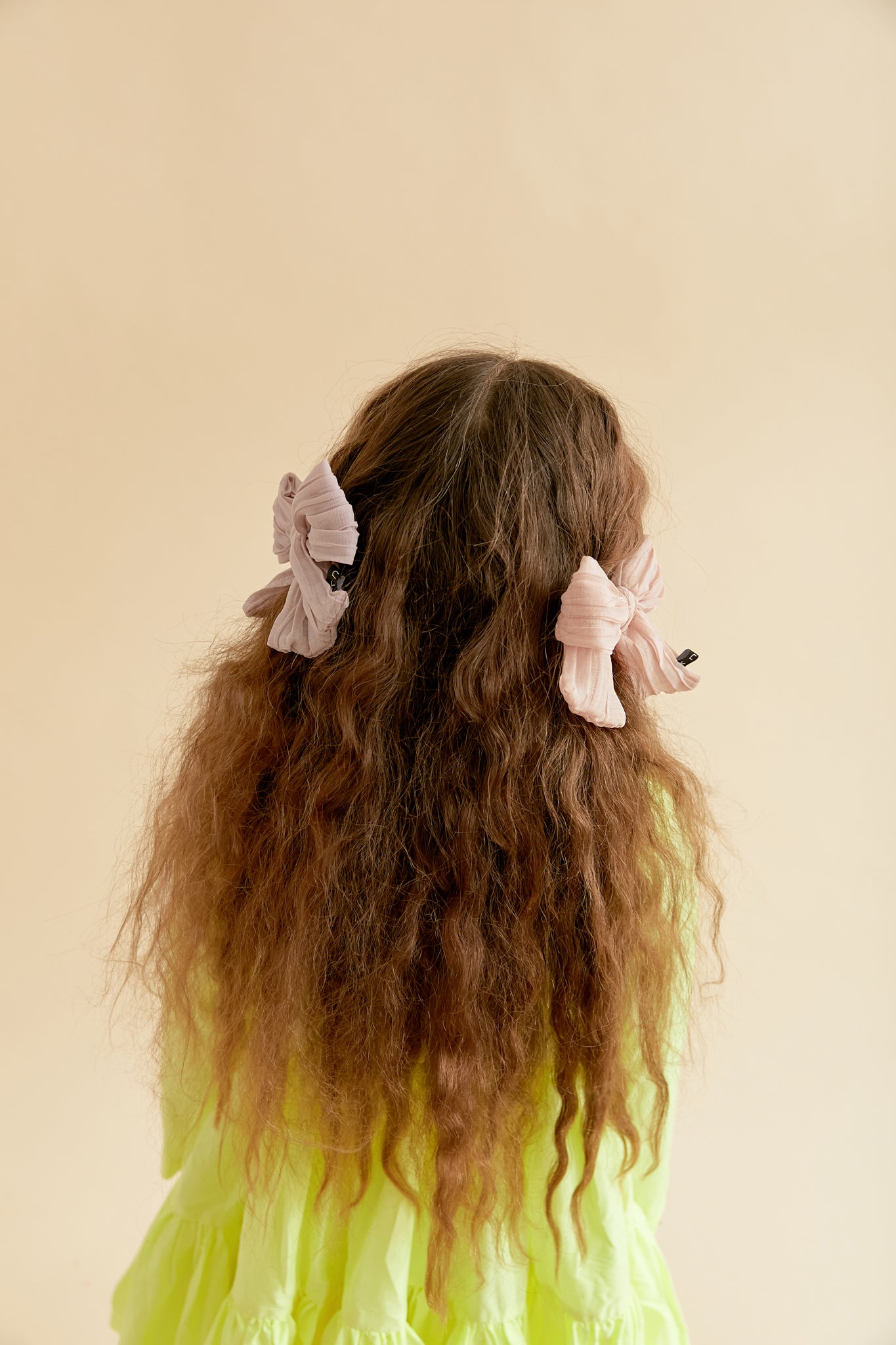 RUCHED BOW CLIP - KNOT Hairbands