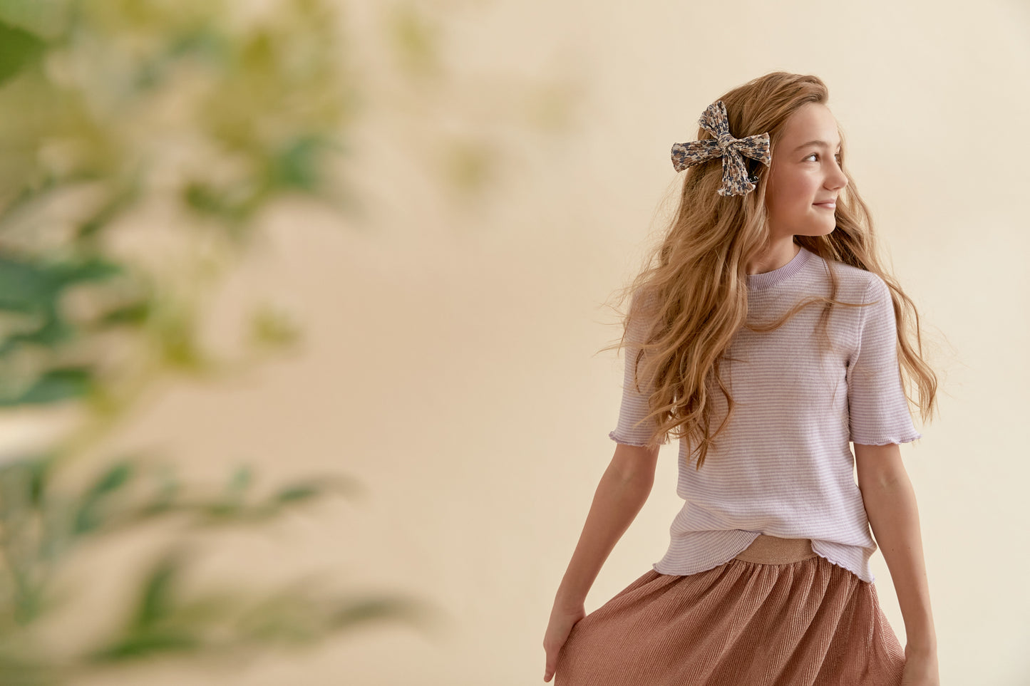 FLEUR BOW CLIP - KNOT Hairbands