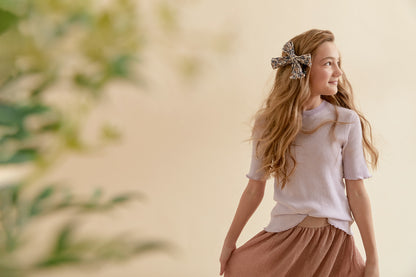 FLEUR BOW CLIP - KNOT Hairbands