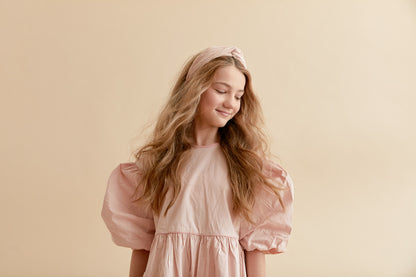 RUCHED KNOT HEADBAND - KNOT Hairbands