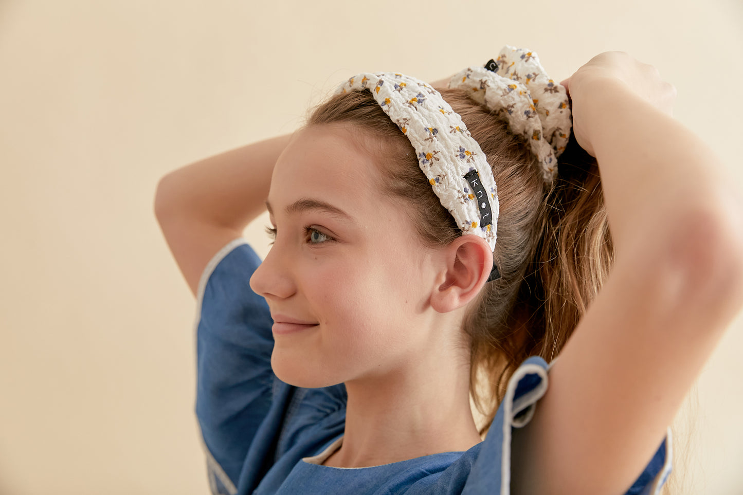 DAISY HEADBAND + SCRUNCHIE SET - KNOT Hairbands
