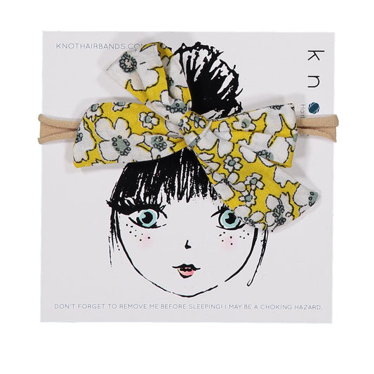 WILDFLOWER BOW BAND - KNOT Hairbands