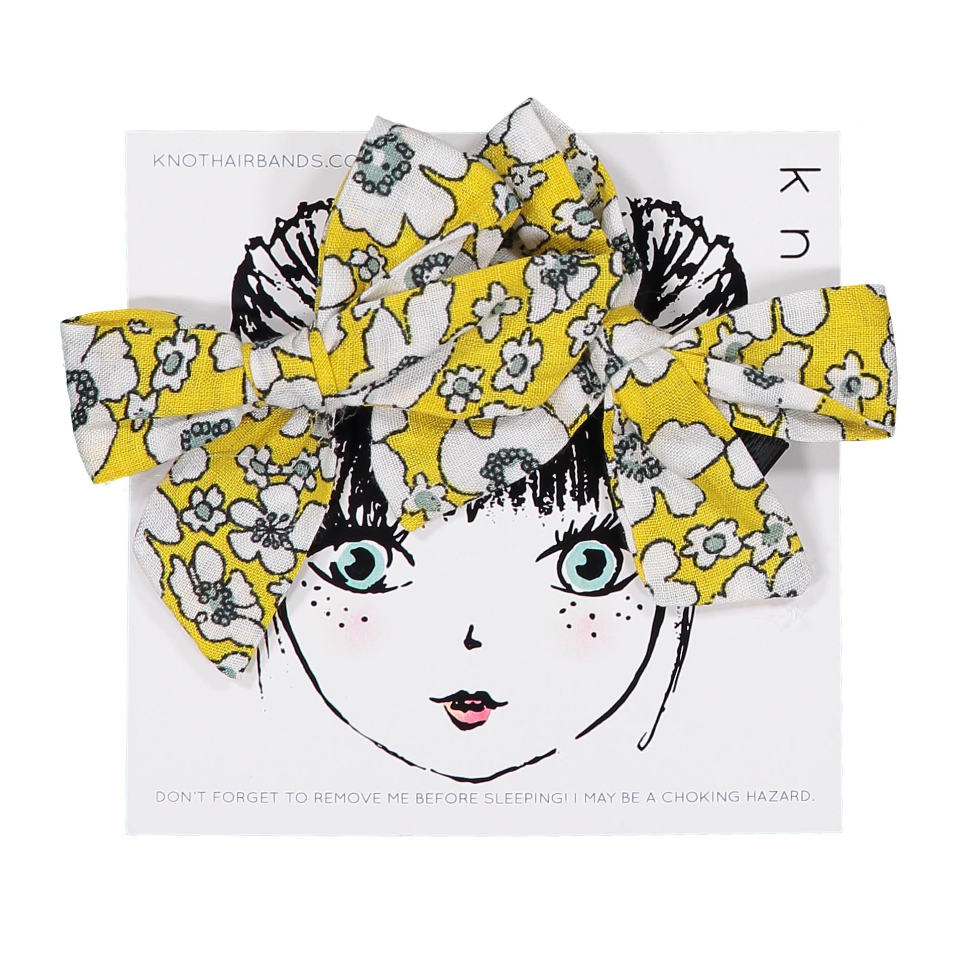 WILDFLOWER MINI BOW CLIP SET - KNOT Hairbands