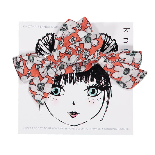 WILDFLOWER MINI BOW CLIP SET - KNOT Hairbands