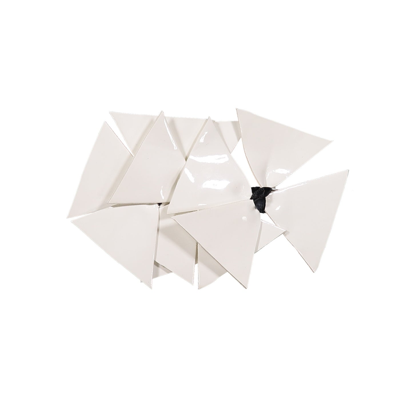 WILDFLOWER Clip // SNOWFALL WHITE - KNOT Hairbands