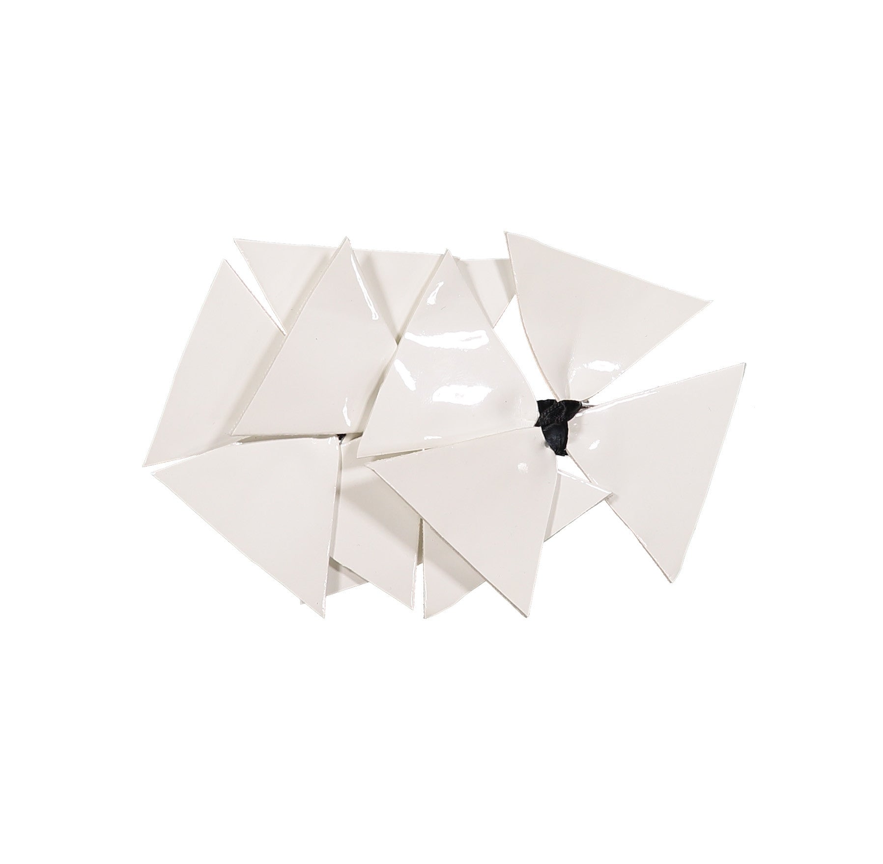 WILDFLOWER Clip // SNOWFALL WHITE - KNOT Hairbands