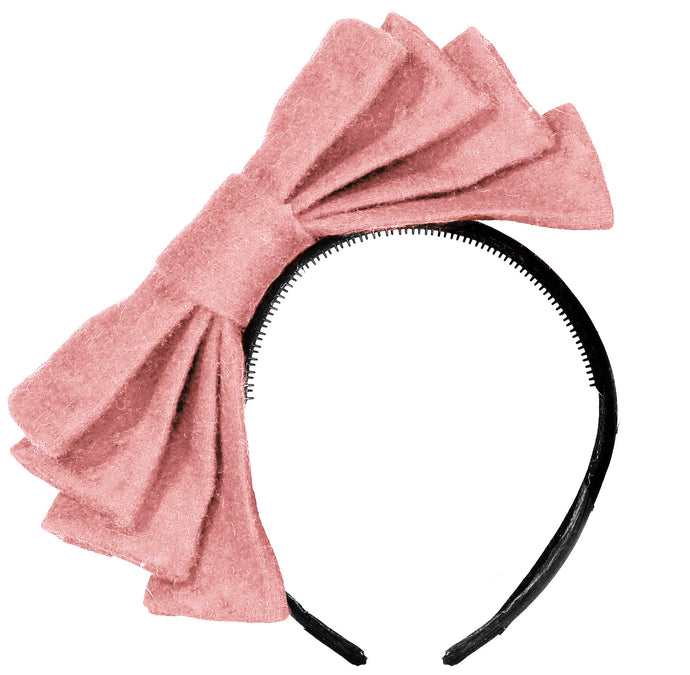 WIND Bow Headband // BRILLIANT PINK - KNOT Hairbands