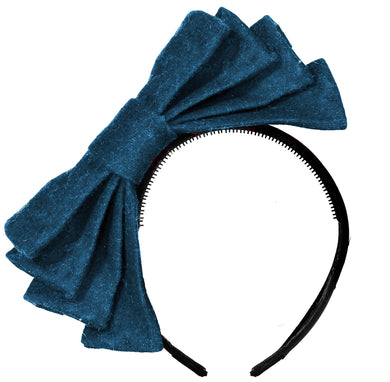 WIND Bow Headband // MOOD BLUE - KNOT Hairbands