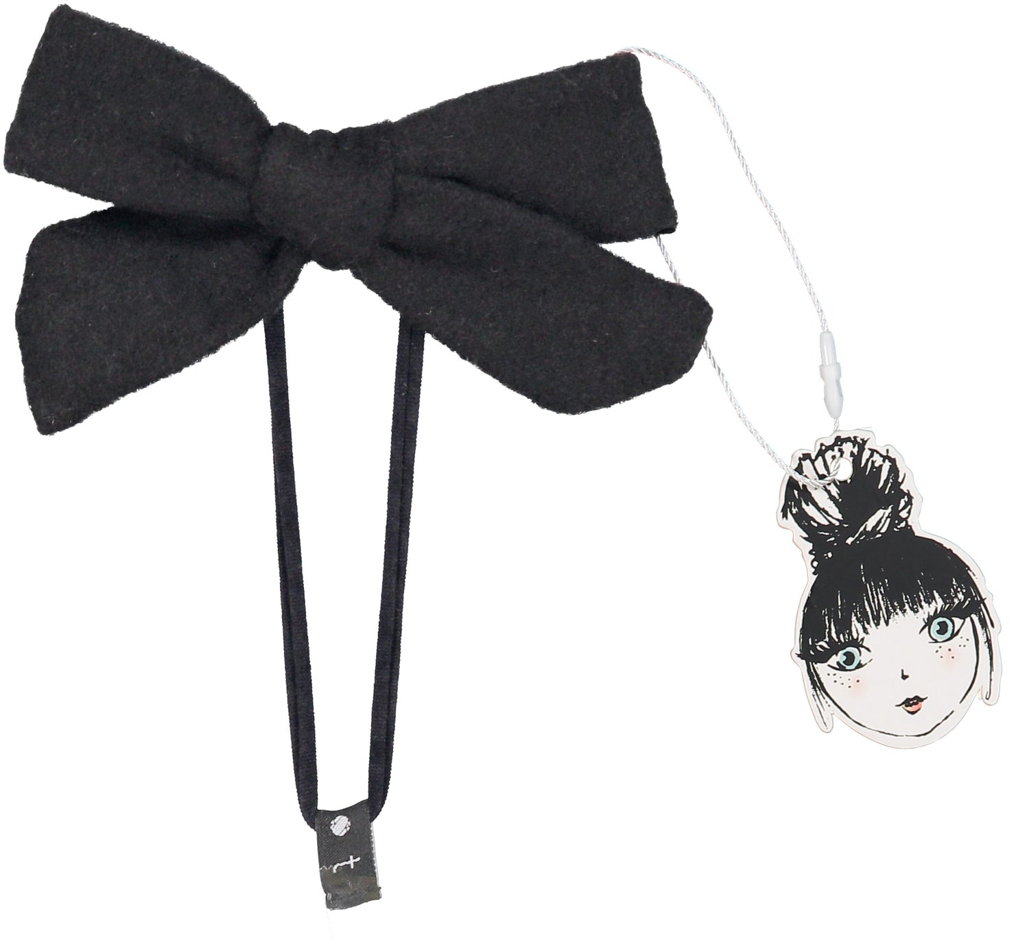 WOOL BOW BAND - KNOT Hairbands