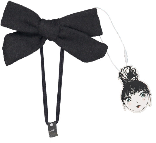 WOOL BOW BAND - KNOT Hairbands