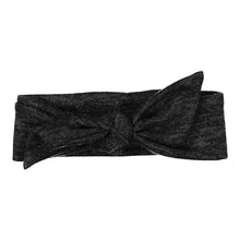 Load image into Gallery viewer, Wrap Bow Headwrap // Black KNIT - KNOT Hairbands