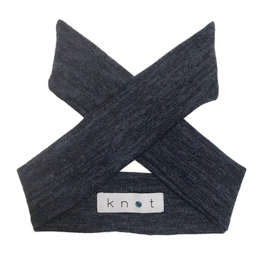 Wrap Bow Headwrap // Navy KNIT - KNOT Hairbands