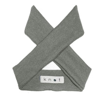 Load image into Gallery viewer, Wrap Bow Headwrap // Slate KNIT - KNOT Hairbands