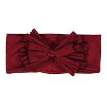 Load image into Gallery viewer, XOXO Headwrap // Burgundy - KNOT Hairbands