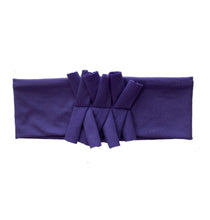 Load image into Gallery viewer, XO Headwrap // Blueberry - KNOT Hairbands