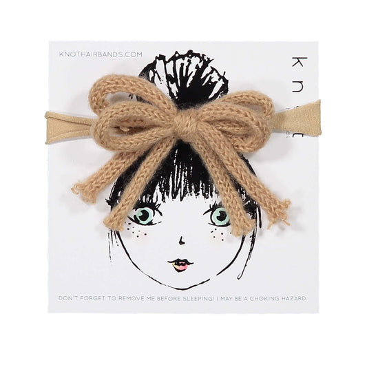 YARN BOW BAND - KNOT Hairbands