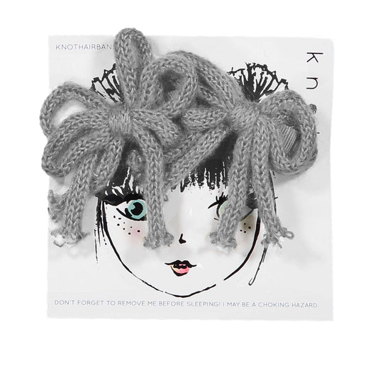 YARN MINI BOW CLIP SET - KNOT Hairbands
