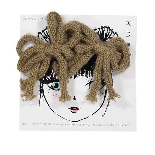 YARN MINI BOW CLIP SET - KNOT Hairbands