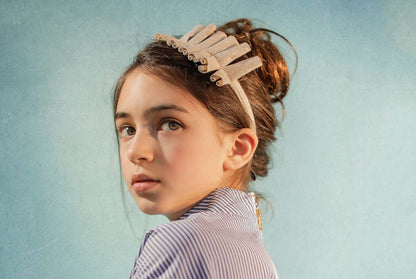 Confetti Headwrap // Peaches ‘N Cream - KNOT Hairbands