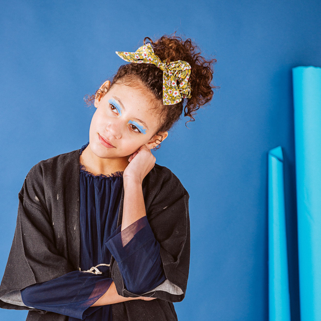 FLORAL SCRUNCHIE - KNOT Hairbands