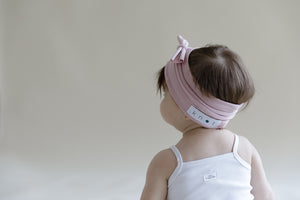 Layered Bow Headwrap // Blush - KNOT Hairbands