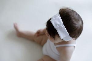 Mini Bow Headwrap // Blush - KNOT Hairbands