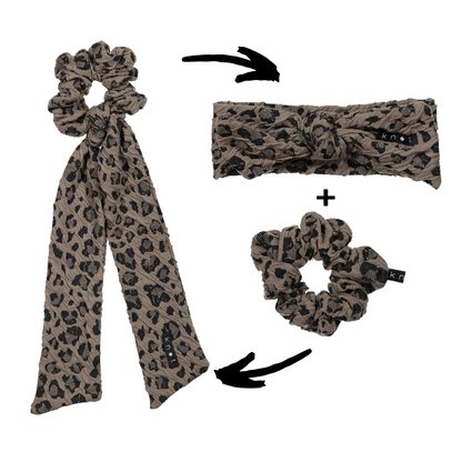 RHYTHM PRINT SCRUNCHIE - KNOT Hairbands