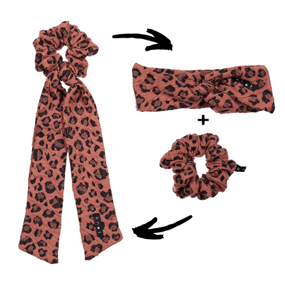 RHYTHM PRINT SCRUNCHIE - KNOT Hairbands