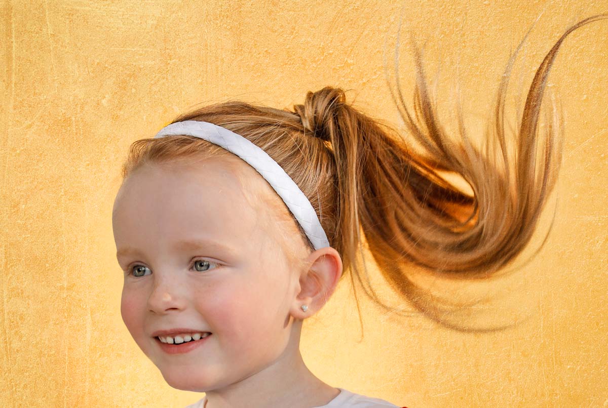 WAFFLE BRAIDED BAND // Gold - KNOT Hairbands